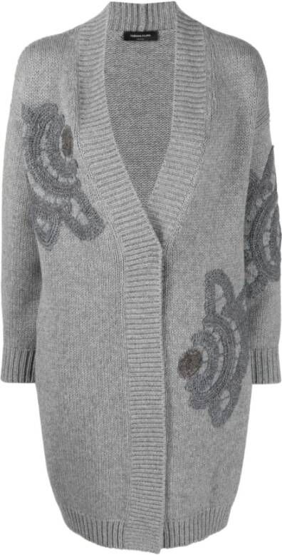 Fabiana Filippi Cardigans Grijs Dames