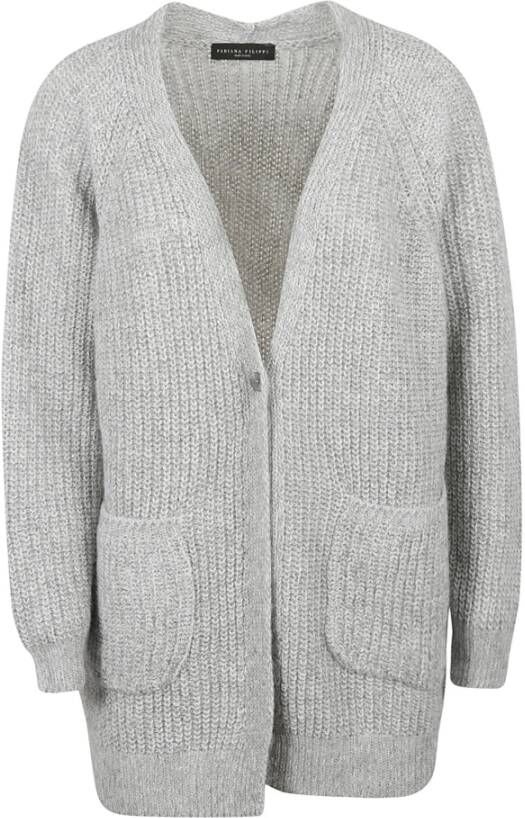 Fabiana Filippi Cardigans Grijs Dames