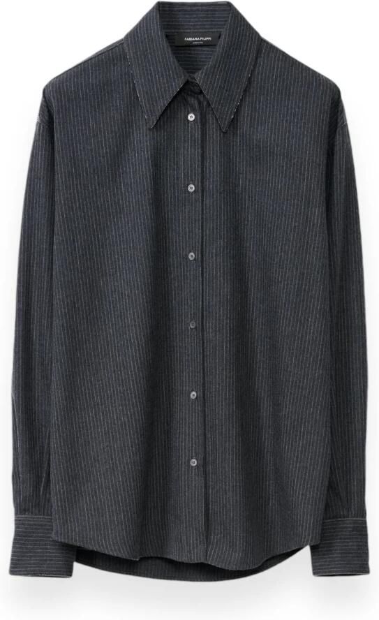 Fabiana Filippi Stijlvolle Blouses voor Vrouwen Gray Dames - Foto 4