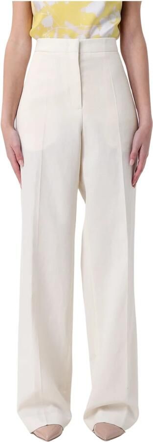 Fabiana Filippi Stijlvolle Broeken voor Mannen en Vrouwen White Dames - Foto 4