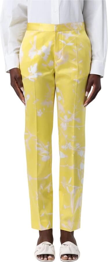 Fabiana Filippi Stijlvolle broeken voor mannen en vrouwen Yellow Dames - Foto 4