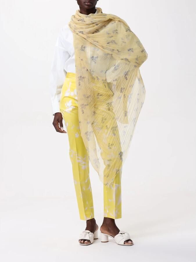Fabiana Filippi Stijlvolle broeken voor mannen en vrouwen Yellow Dames