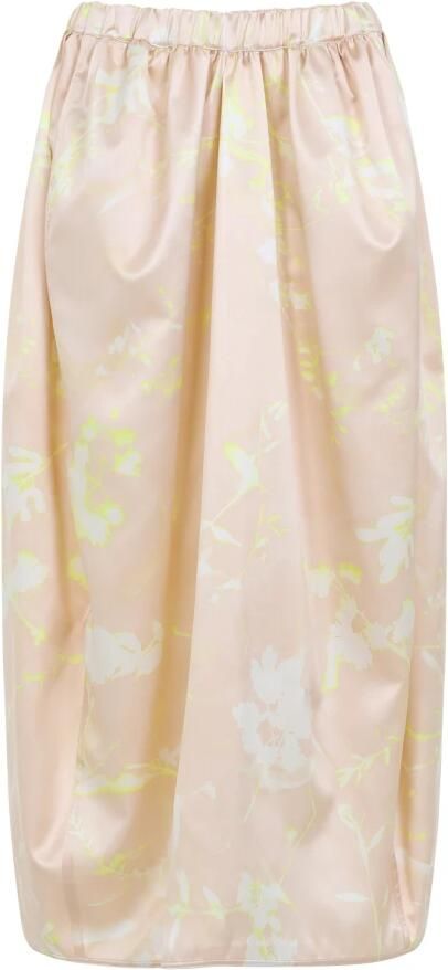 Fabiana Filippi Zijden Roze Paarse Rok Pink Dames - Foto 3