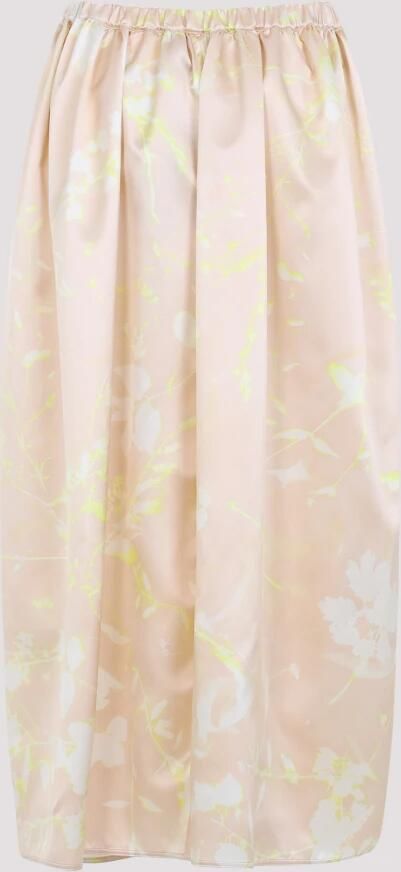 Fabiana Filippi Zijden Roze Paarse Rok Pink Dames - Foto 2