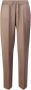 Fabiana Filippi Flanel trekstringbroek Bruin Dames - Thumbnail 1