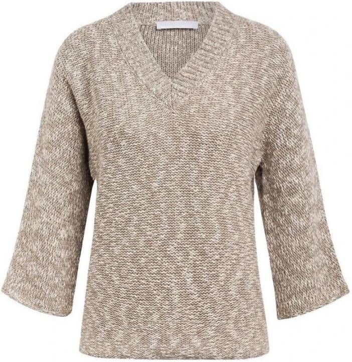 Fabiana Filippi Gemuteerde pullover Grijs Dames