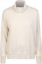 Fabiana Filippi Gezellige witte coltrui Beige Dames - Thumbnail 1