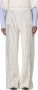 Fabiana Filippi Intarsia Broek Beige Dames - Thumbnail 1