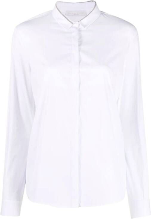 Fabiana Filippi Kralen Appliqué -shirt White Dames