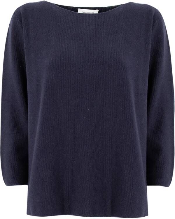 Fabiana Filippi Shirts Blauw Dames