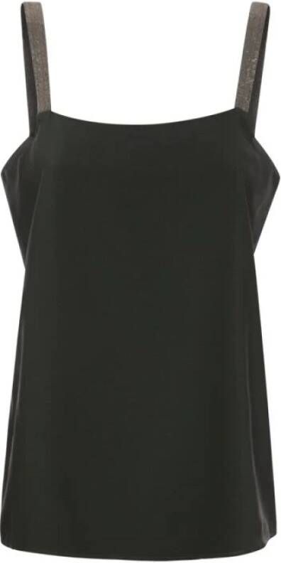 Fabiana Filippi Sleeveless Tops Groen Dames