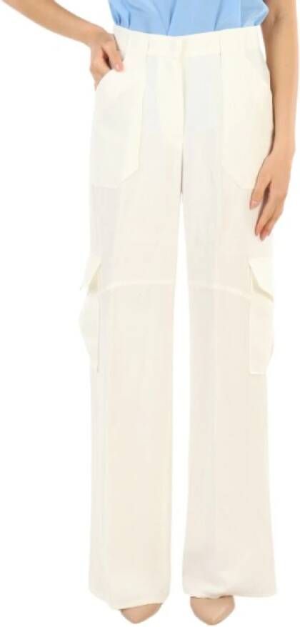 Fabiana Filippi Straight Trousers White Dames