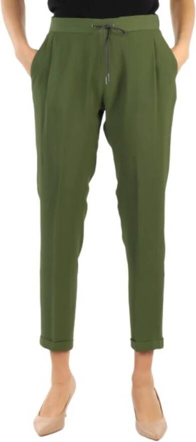 Fabiana Filippi Tapered Trousers Green Dames