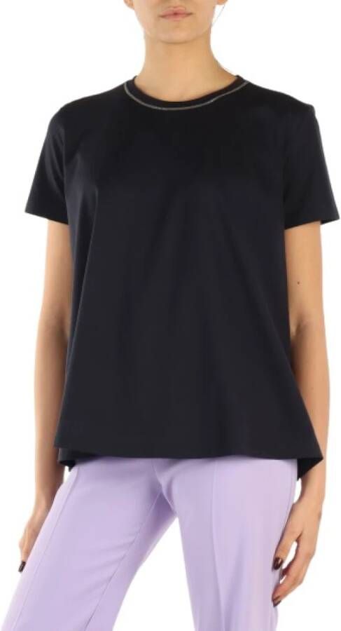 Fabiana Filippi T-Shirts Blauw Dames