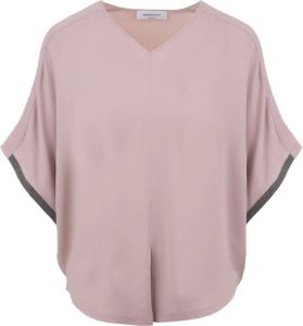 Fabiana Filippi T-Shirts Roze Dames