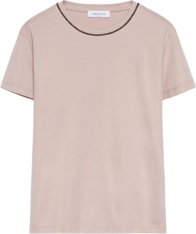 Fabiana Filippi T-shirts Roze Dames