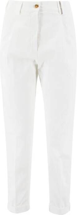 Fabiana Filippi Trousers White Dames
