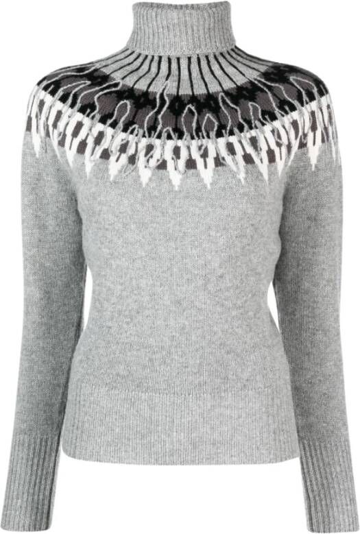 Fabiana Filippi Grijze Sweaters Gray Dames
