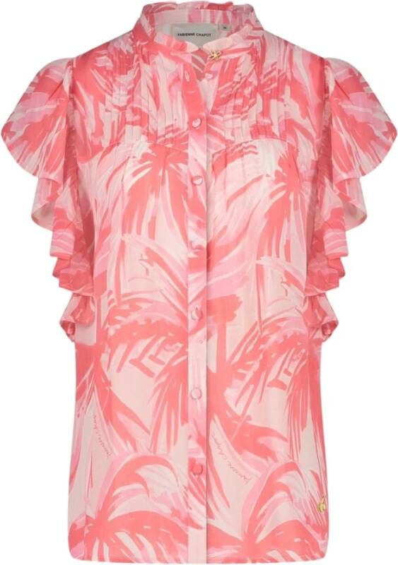 Fabienne Chapot Bibi blouse roze-7019-4310-PAL Roze Dames