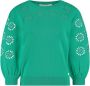 Fabienne Chapot Pasja Pullover Stijlvol en Comfortabel Sweatshirt Green Dames - Thumbnail 2