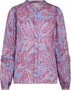 Fabienne Chapot Blouse lange mouw Roze Dames