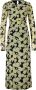 Fabienne Chapot Midi jurk met geplooide mouwen Multicolor Dames - Thumbnail 3