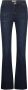 Fabienne Chapot high waist jeans Eva met borduursels dark blue denim - Thumbnail 3