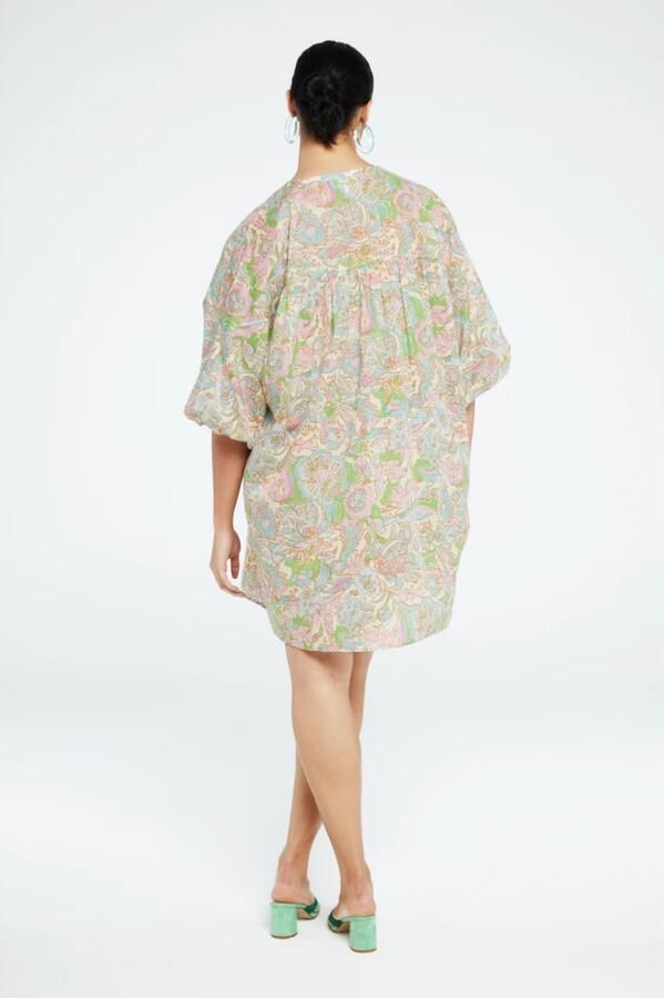 Fabienne Chapot jurk Dover Dress van biologisch katoen multi - Foto 6