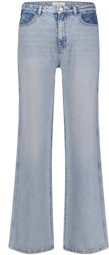 FABIENNE CHAPOT Dames Jeans Alex Wide Leg Jeans Lichtblauw - Foto 4