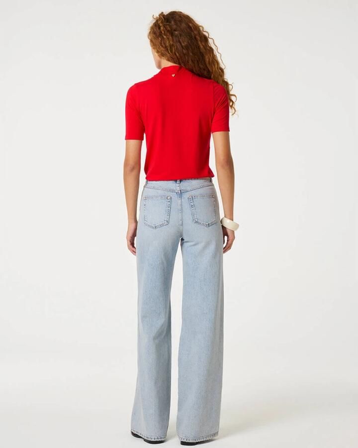 FABIENNE CHAPOT Dames Jeans Alex Wide Leg Jeans Lichtblauw - Foto 2