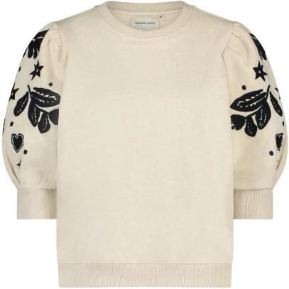 FABIENNE CHAPOT Dames Truien & Vesten Henriette Sweater Ecru - Foto 5