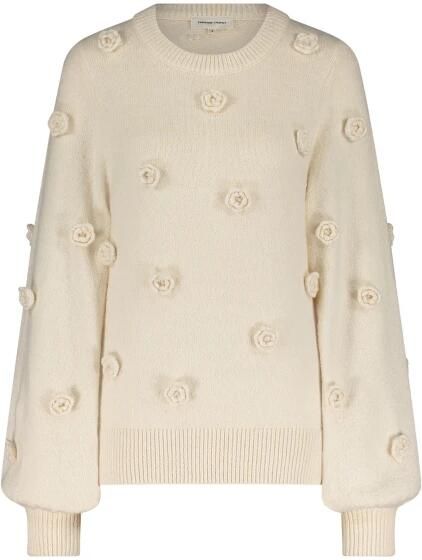 FABIENNE CHAPOT Dames Truien & Vesten Josefin Pullover Ecru - Foto 5