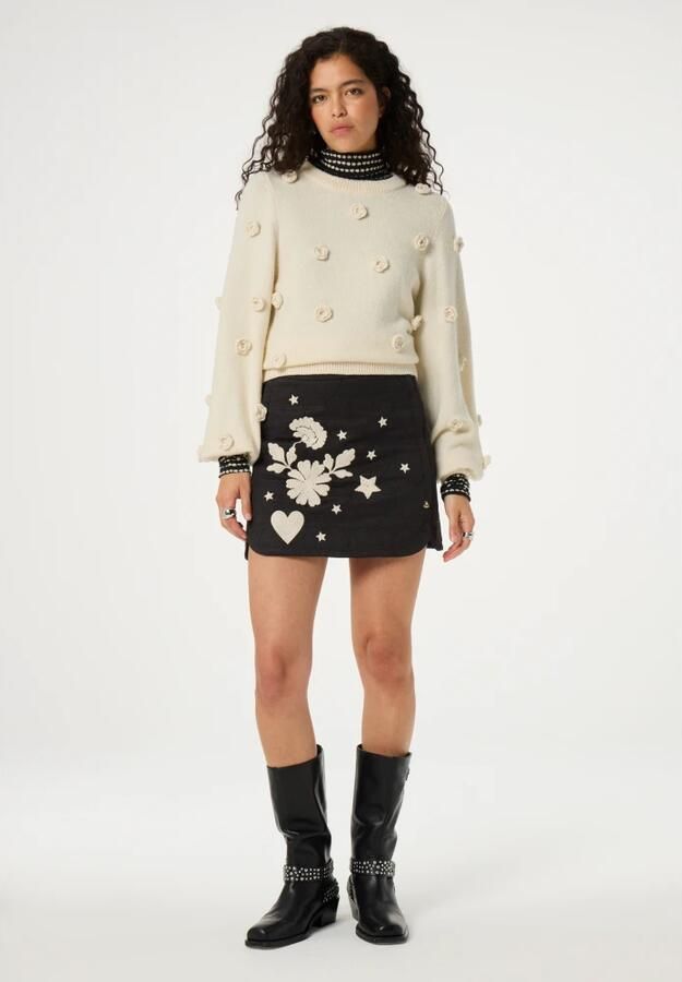 FABIENNE CHAPOT Dames Truien & Vesten Josefin Pullover Ecru - Foto 2