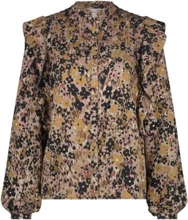 FABIENNE CHAPOT Dames Blouses Bibi Tess Long Sleeve Blouse Camel - Foto 9