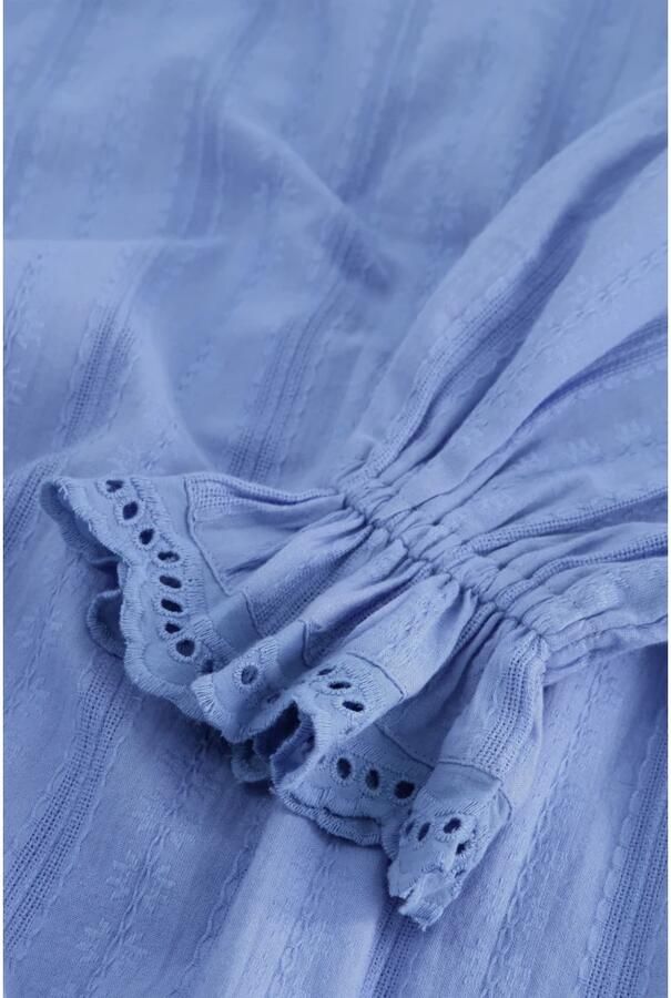 Fabienne Chapot Blauwe Lucia Top met geborduurde details Blue Dames - Foto 4