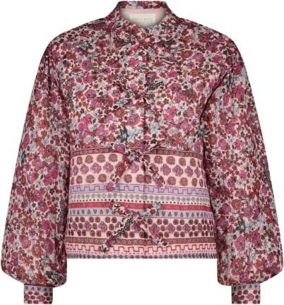 Fabienne Chapot Bloemenprint Gewatteerde Jas Multicolor Dames