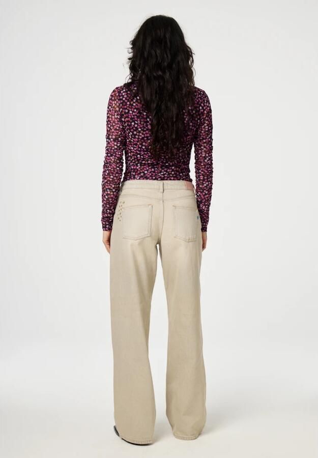 Fabienne Chapot Bloemenprint lange mouw top Pink Dames - Foto 8