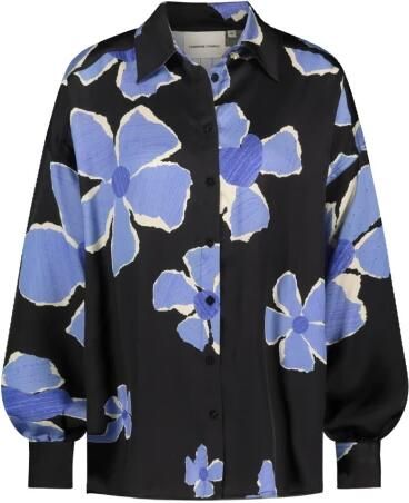 Fabienne Chapot Blouse met klieke kraag en ballonmouwen Multicolor Dames