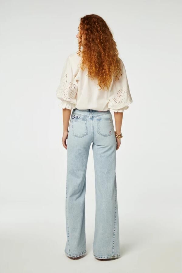 Fabienne Chapot Blouse met ruches kraag White Dames - Foto 5
