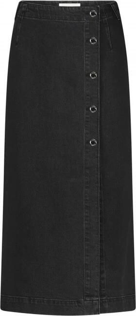 Fabienne Chapot Carmel Denim Skirt Black Dames - Foto 3