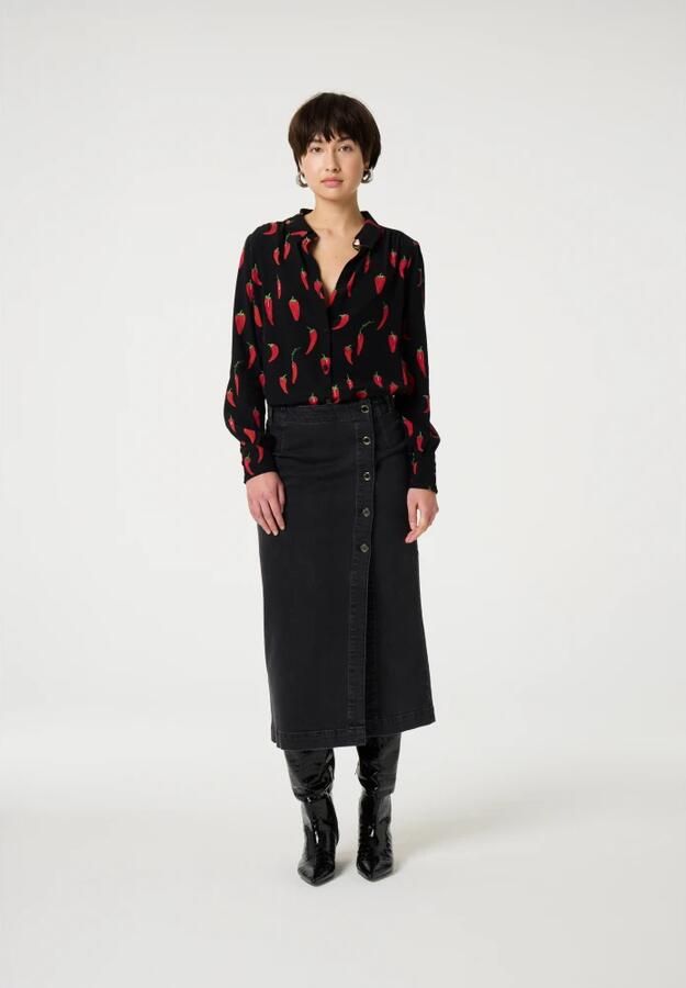 Fabienne Chapot Coco Blouse Black Dames - Foto 3