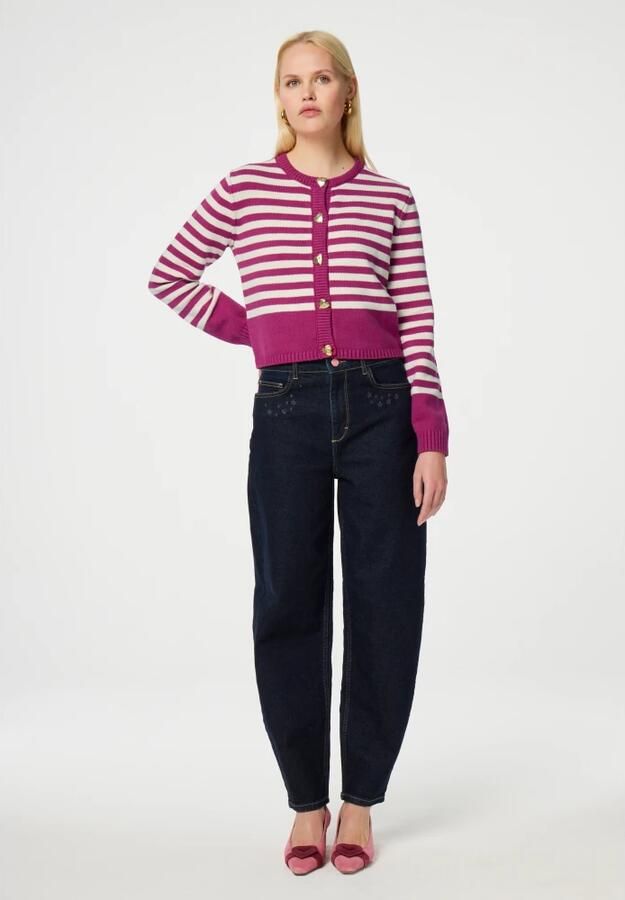 Fabienne Chapot Comfortabele Gebreide Vest Multicolor Dames - Foto 2