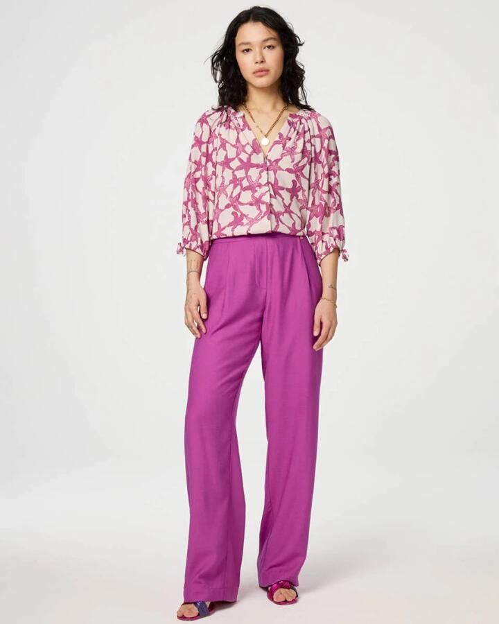 Fabienne Chapot Cooper Blouse Lange Mouw Multicolor Dames - Foto 3