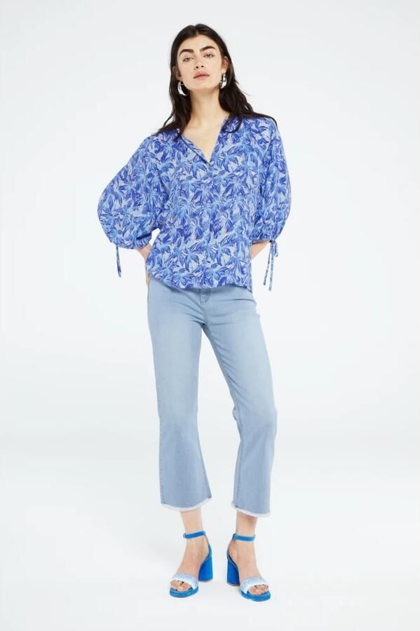FABIENNE CHAPOT Dames Blouses Cooper Blouseda 16 Blauw - Foto 7
