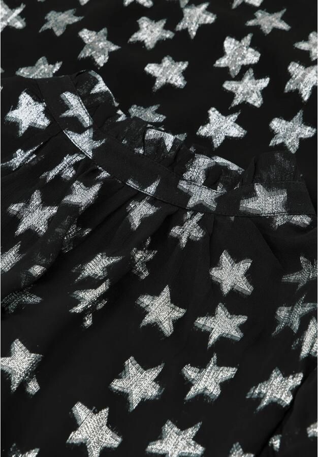 Fabienne Chapot top Dolli met sterren en glitters zwart zilver - Foto 2