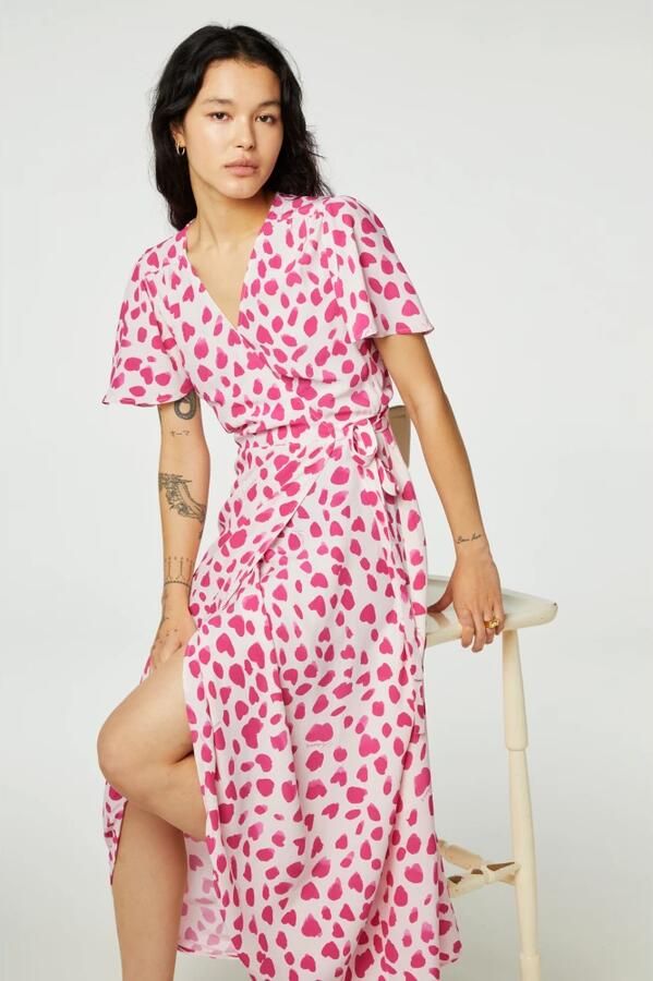 Fabienne Chapot Dolly Leopard Butterfly Jurk Multicolor Dames - Foto 2