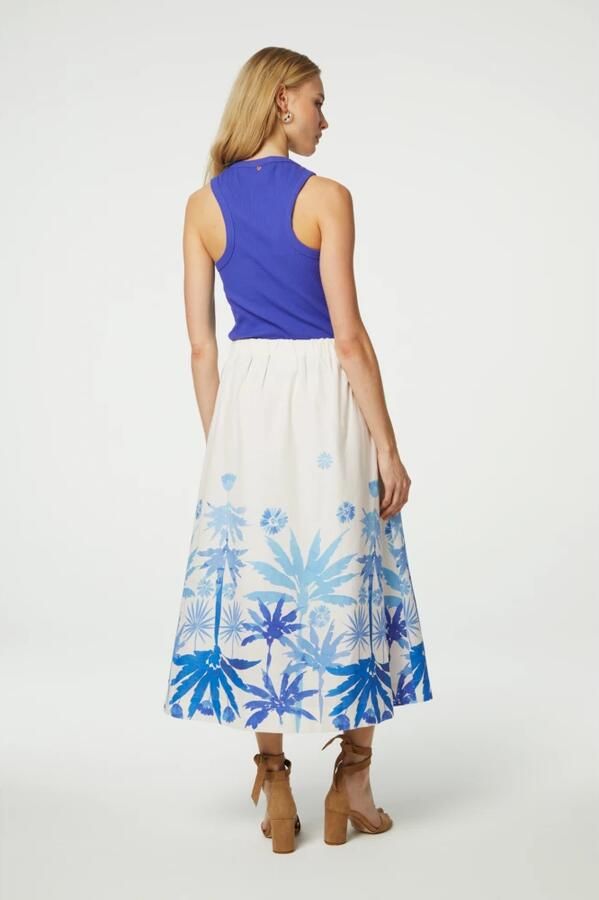 Fabienne Chapot Donkerblauwe Jersey Tanktop Blue Dames - Foto 5