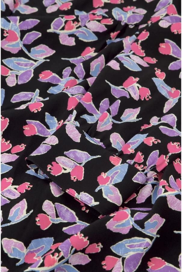 Fabienne Chapot Donkere Papieren Tulpen Blouse met Knopen Multicolor Dames