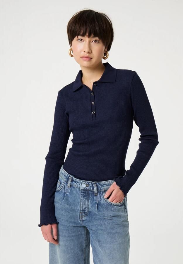 FABIENNE CHAPOT Dames Truien & Vesten Donna Cardigan Donkerblauw - Foto 7