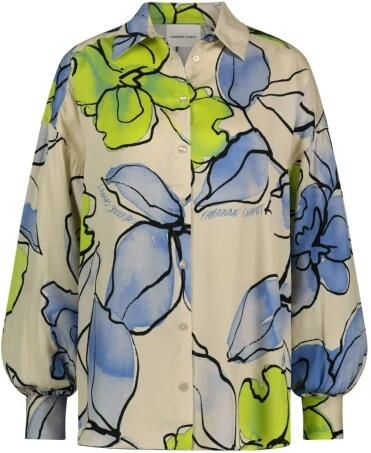 Fabienne Chapot Gabriel Blouse Crème Wit Blue Fairytale Multicolor Dames